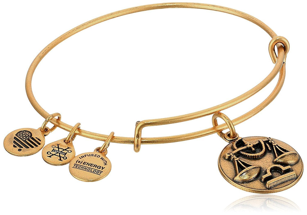 Alex and Ani Zodiac III Expandable Wire Bangle Bracelet
