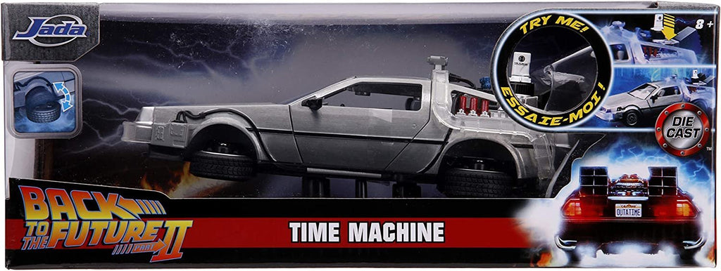 Jada 1:24 Diecast Back to The Future 2 Time Machine with Lights
