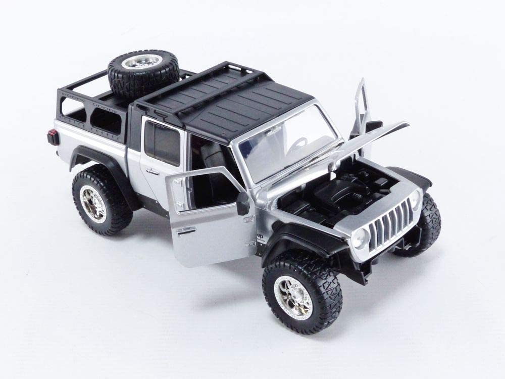 Fast & Furious F9 1:24 2020 Jeep Gladiator Die-cast Car, Toys for Kids and Adults