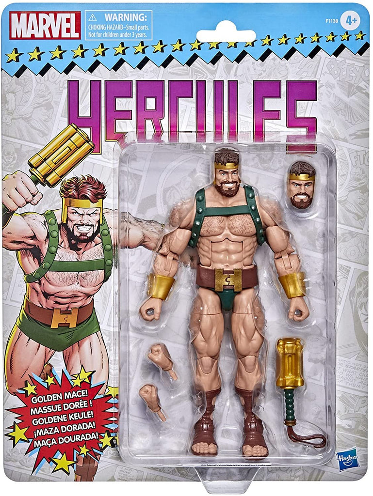 Marvel Classic Marvel Legends Hercules 6-Inch Action Figure, Multicolor, Standard size (F1138)