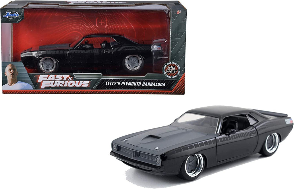 Jada Toys Fast & Furious 1970 Plymouth Barracuda 1:24 Diecast Vehicle