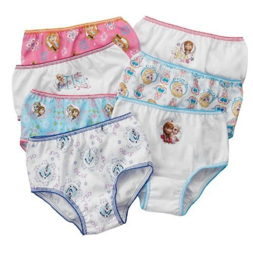 Handcraft Toddler Girls Disney Frozen 7 Pack Underwear - Size 2T/3T