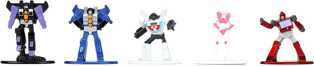 Jada Toys Transformers 18-Pack 1.65" Die-cast Figures, Toys for Kids and Adults, (JNF33452)