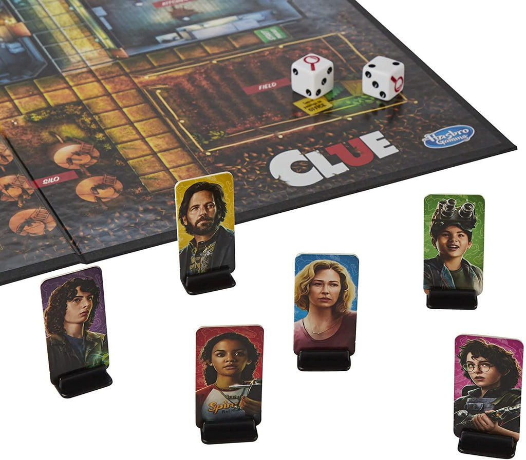 Hasbro Gaming Clue: Ghostbusters Edition Game, Cooperative Board Game for Kids Ages 8 and Up; Players Can Team Up to Battle Ghosts