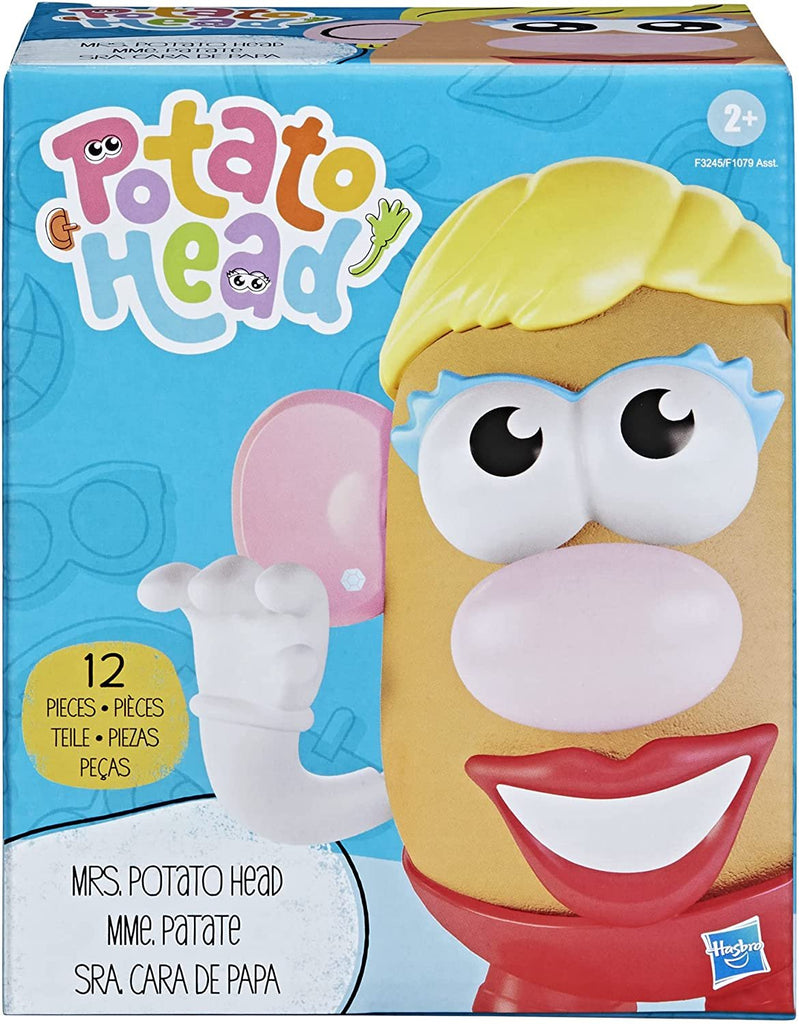 Potato Head Mrs. Potato Head Classic Toy For Kids Ages 2 and Up, Includes 12 Parts and Pieces to Create Funny Faces
