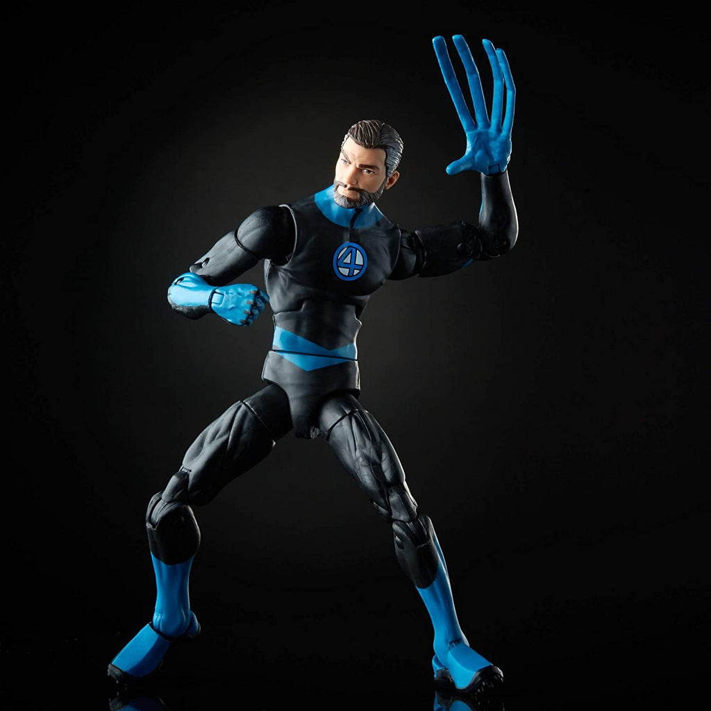 Hasbro Marvel Legends Series Fantastic Four 6" Collectible Action Figure Mr. Fantastic Toy, Premium Design & 2 Accessories, 1 Build-A-Figure Part