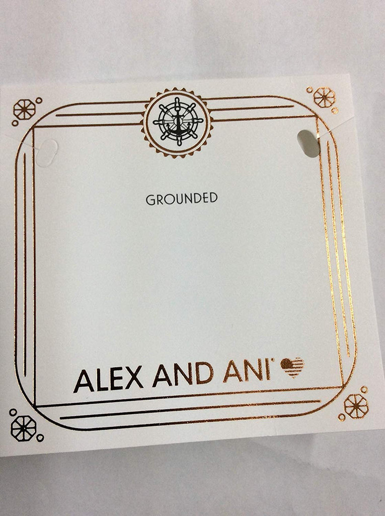 Alex and Ani Color Infusion Anchor VI Rafaelian Silver NWTBC
