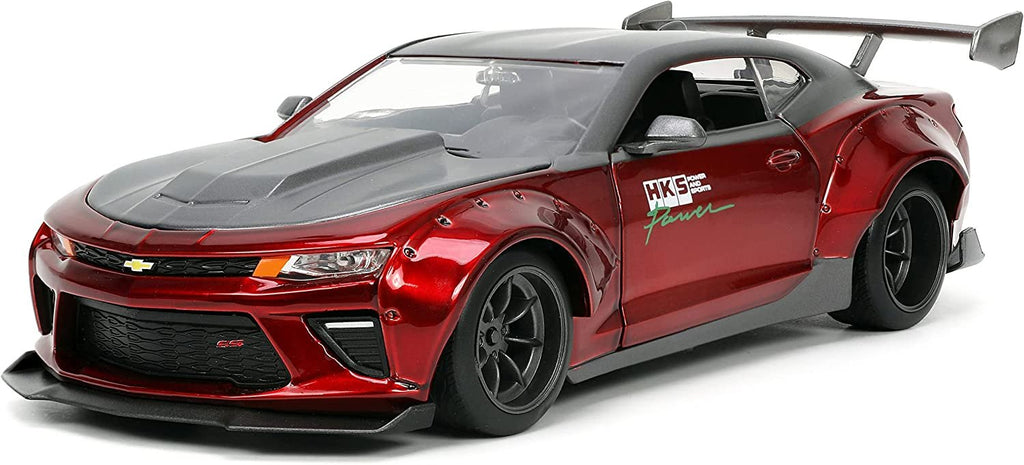 Jada Toys Big Time Muscle 1:24 2016 Chevy Camaro SS Widebody Die-cast Car, Toys for Kids and Adults