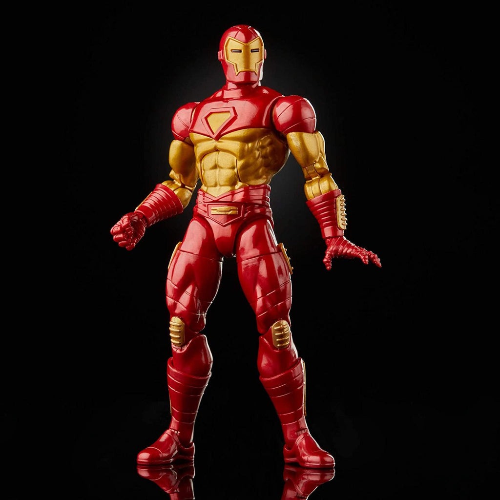 Hasbro Marvel Legends Series 6-inch Modular Iron Man Action Figure Toy, Includes 4 Accessories and 1 Build-A-Figure Part, Premium Design and Articulation