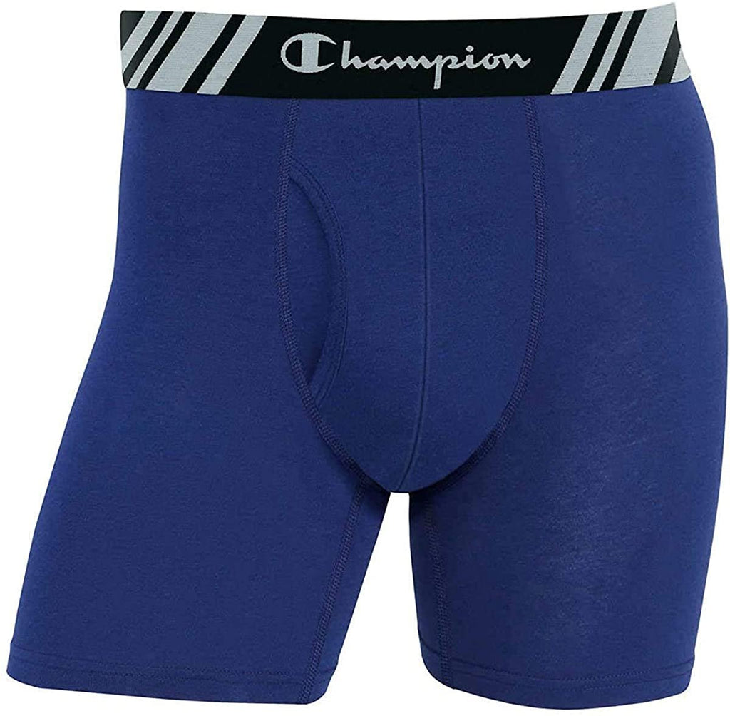 Champion Elite Men's Boxer Briefs 10-Pack All Day Comfort Double Dry X-Temp Slightly Imperfect