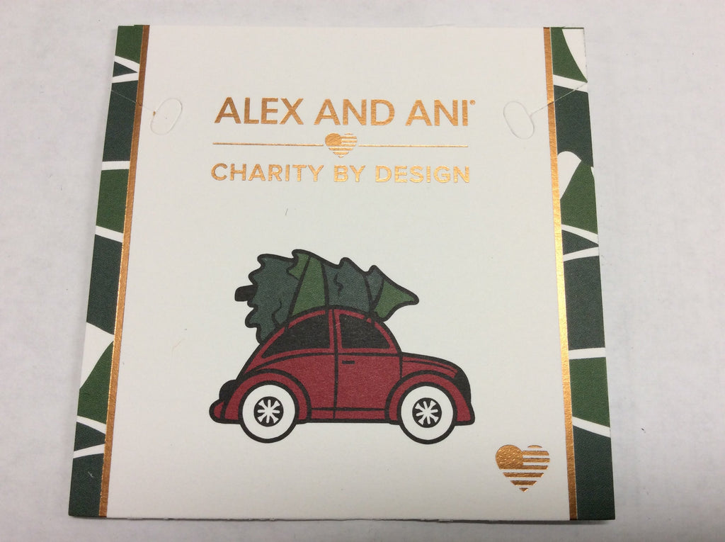 Alex and Ani Womens Charity Design - Christmas Car Bangle