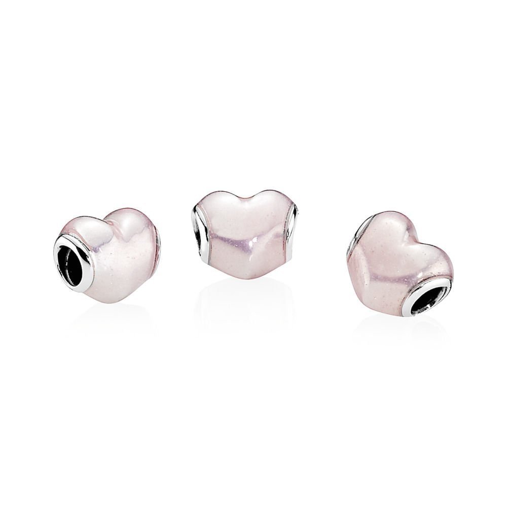 PANDORA Glittering Heart Charm 791886EN113