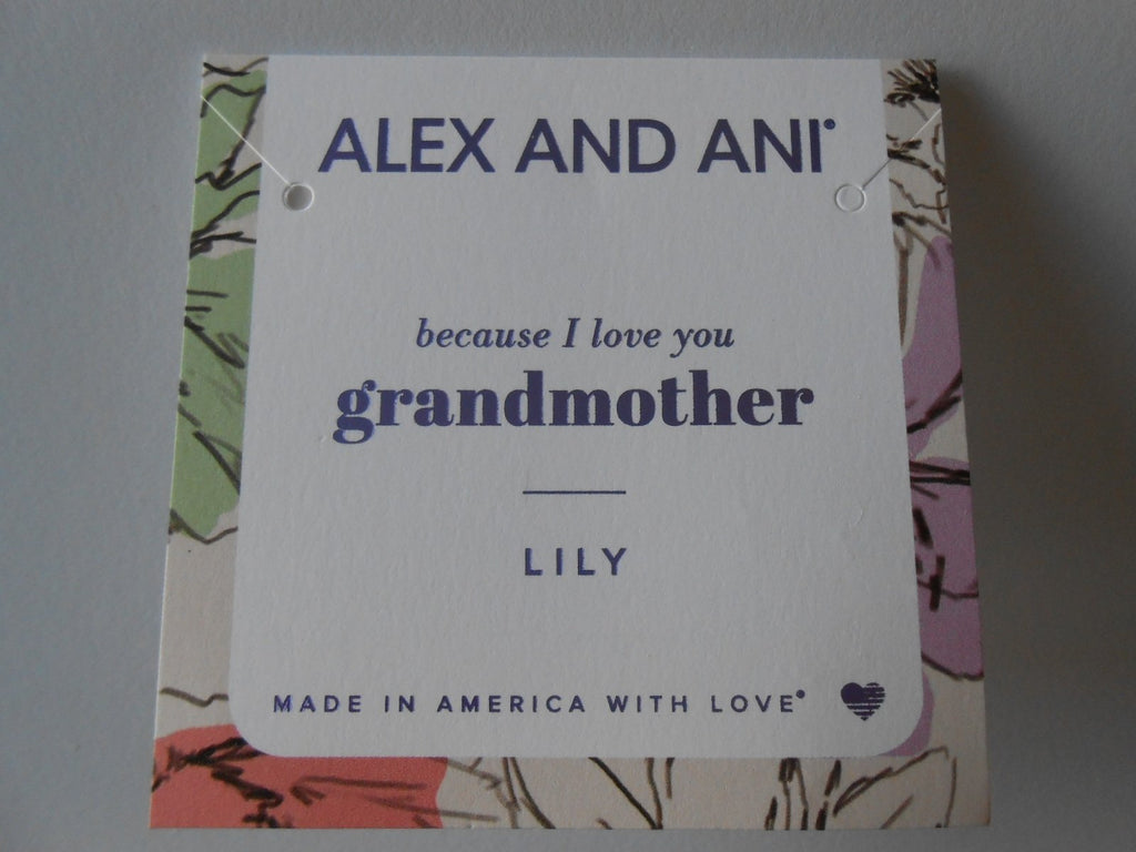 Alex and Ani Because I Love You, Grandmother II Expandable Bangle Bracelet