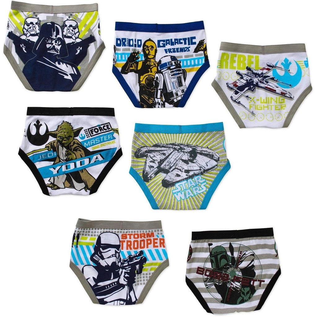 Star Wars Toddler Boys' 7pk Underwear