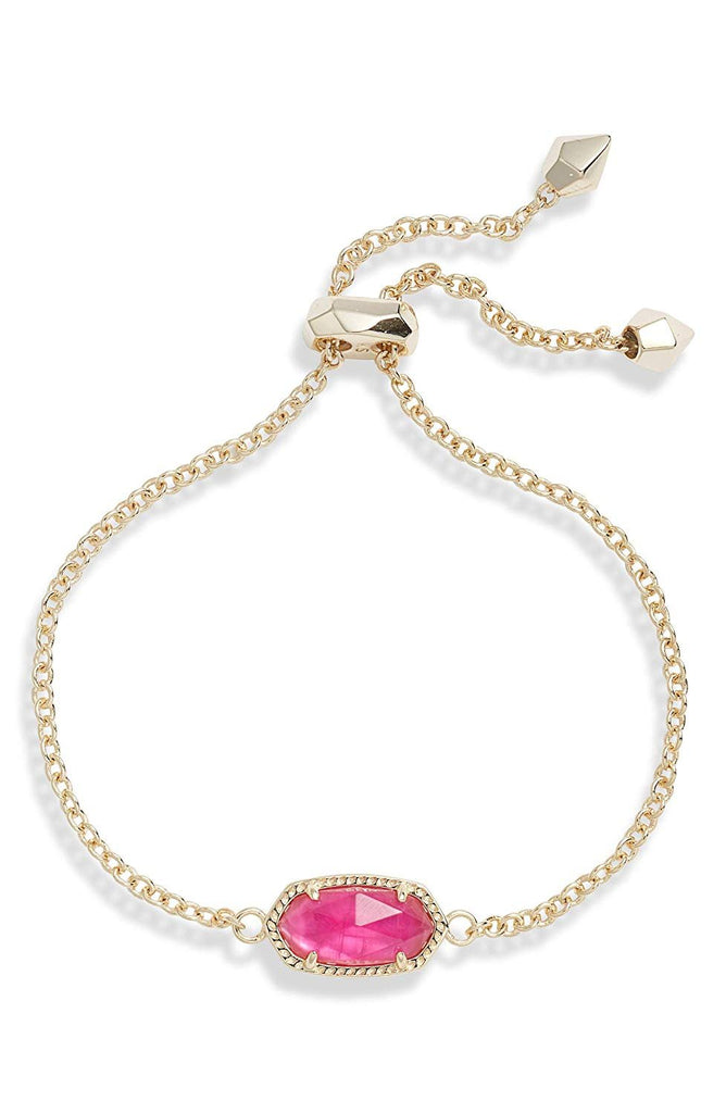 Kendra Scott Elaina Chain Bracelet in Azalea Illusion in Gold