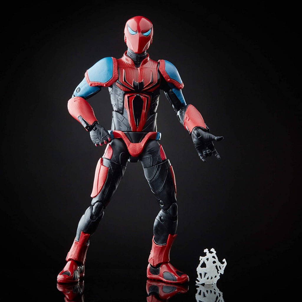 Spider-Man Hasbro Marvel Legends Series 6" Collectible Action Figure Spider-Armor Mk III Toy, with Build-A-Figurepiece & Accessory