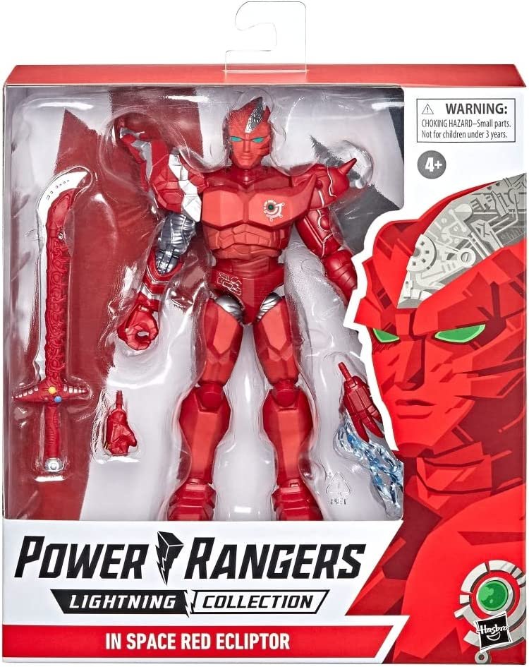 Power Rangers Lightning Collection in Space Red Ecliptor 6-inch Action Figure for Ages 4 and Up