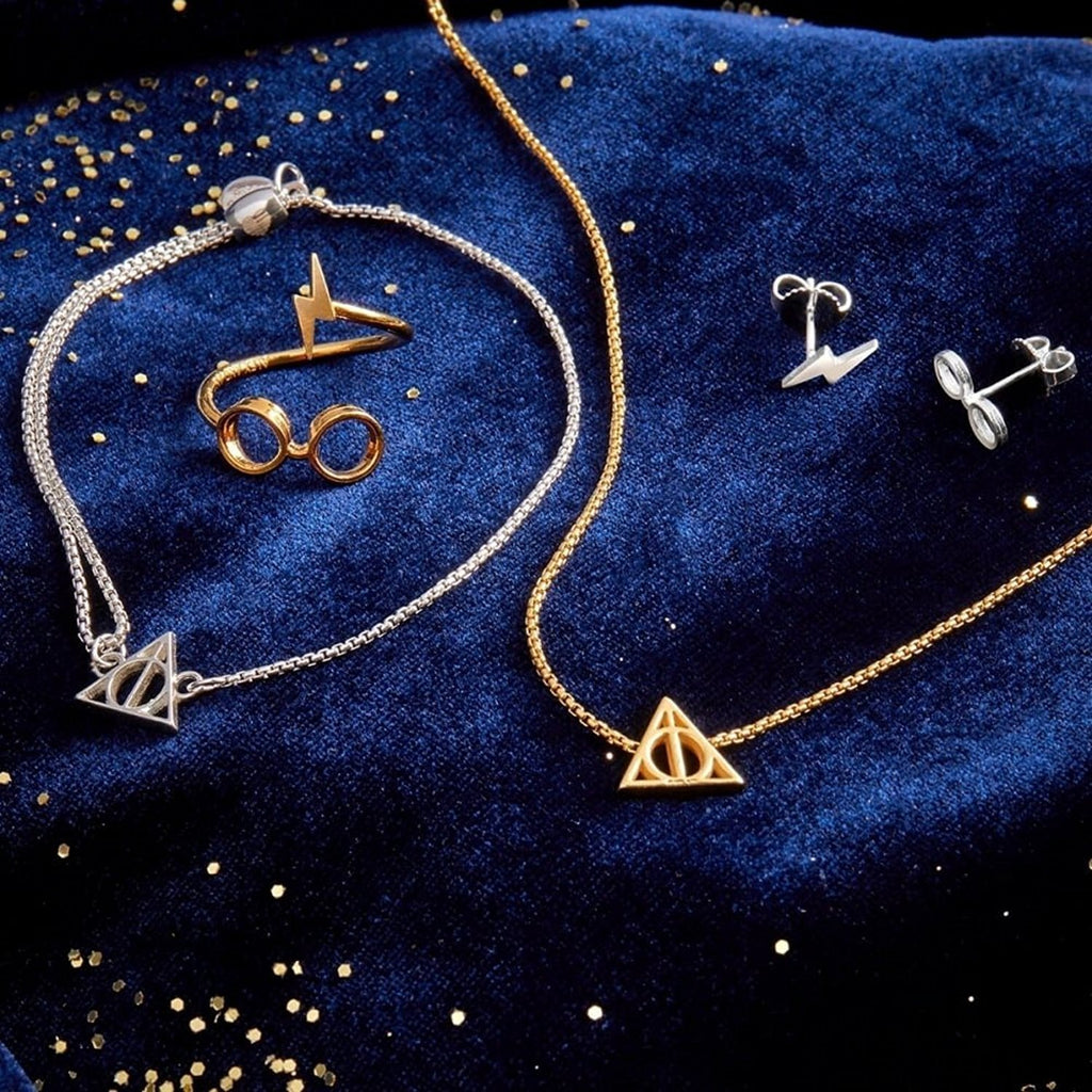 Alex and Ani Harry Potter Deathly Hallows Necklace Silver
