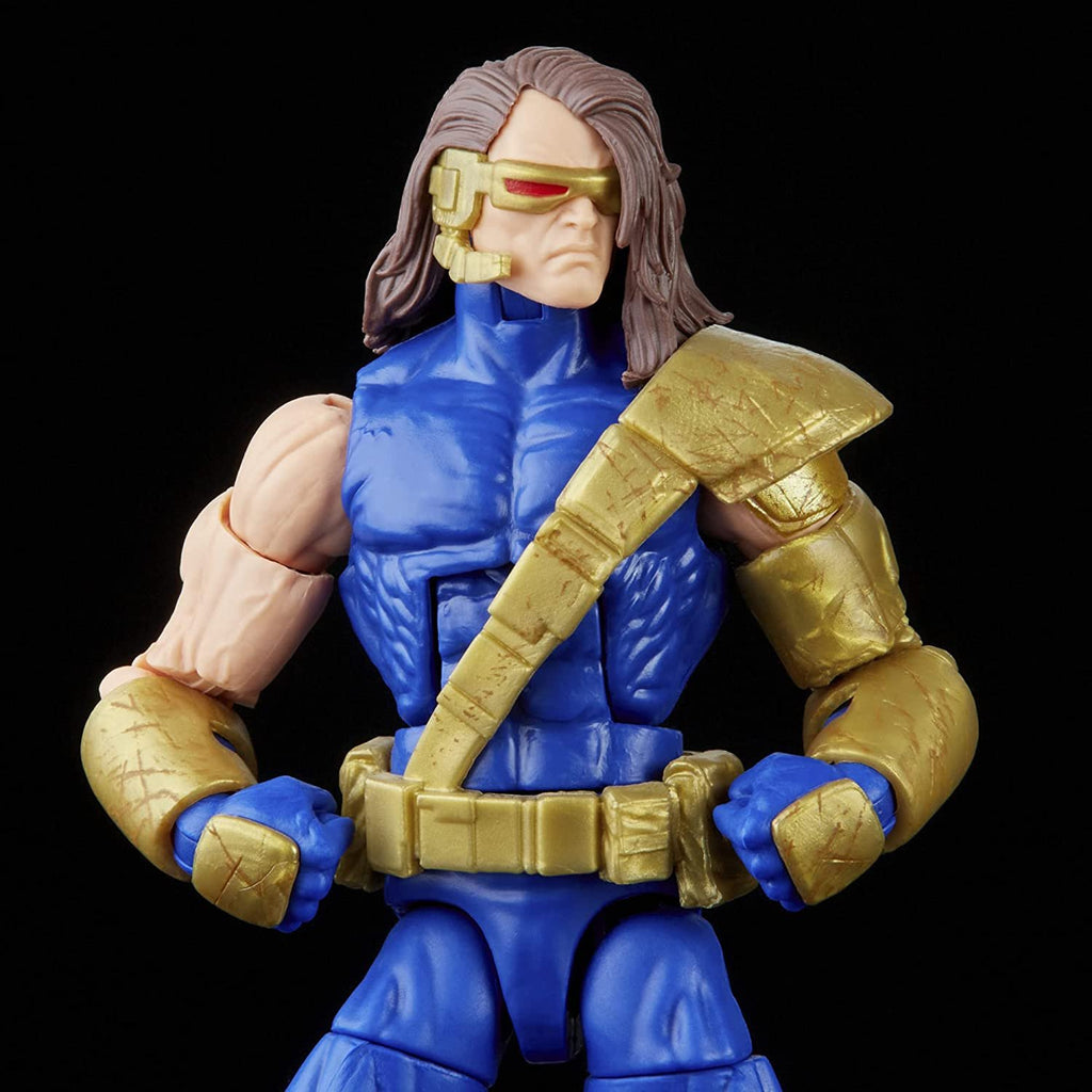 Hasbro Marvel Legends Series 6-inch Scale Action Figure Toy Marvel’s Cyclops, Premium Design, 1 Figure, and 1 Build-A-Figure Part