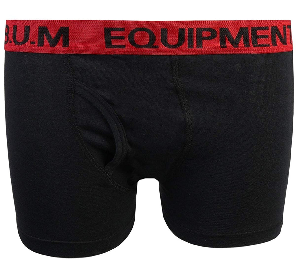 B.U.M. Equipment Boys 10 Pack Solid Boxer Briefs Underwear