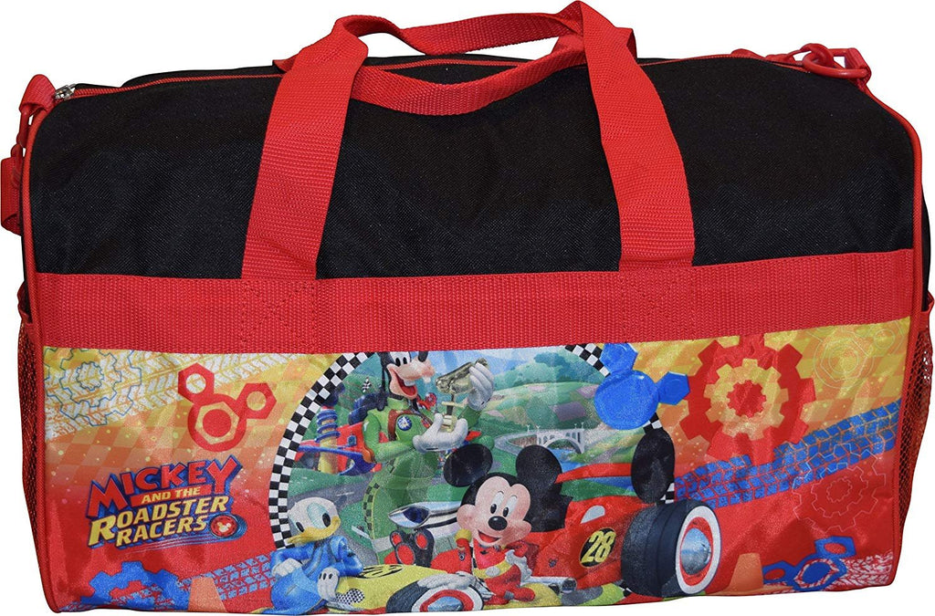 Disney Junior Mickey Mouse And The Roadster Racers 18" Carry-On Duffel Bag