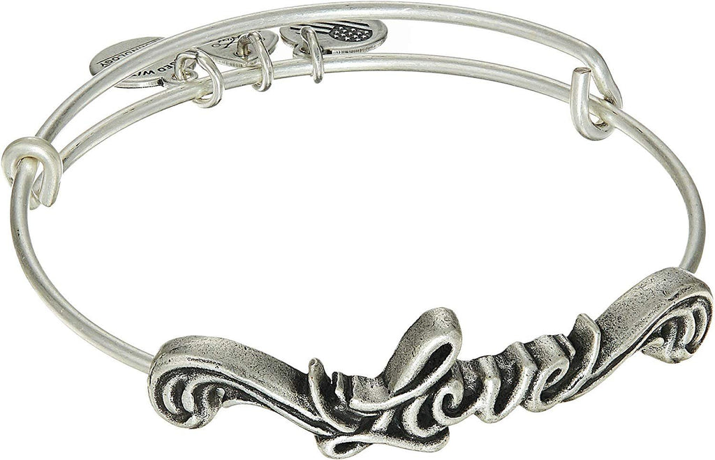 Alex and Ani Womens Spiritual Armor Love Bangle