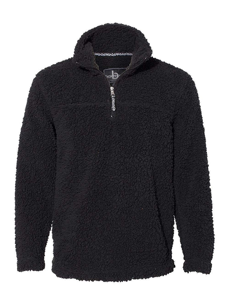 boxercraft Unisex Sherpa Quarter-Zip Pullover (Q10)