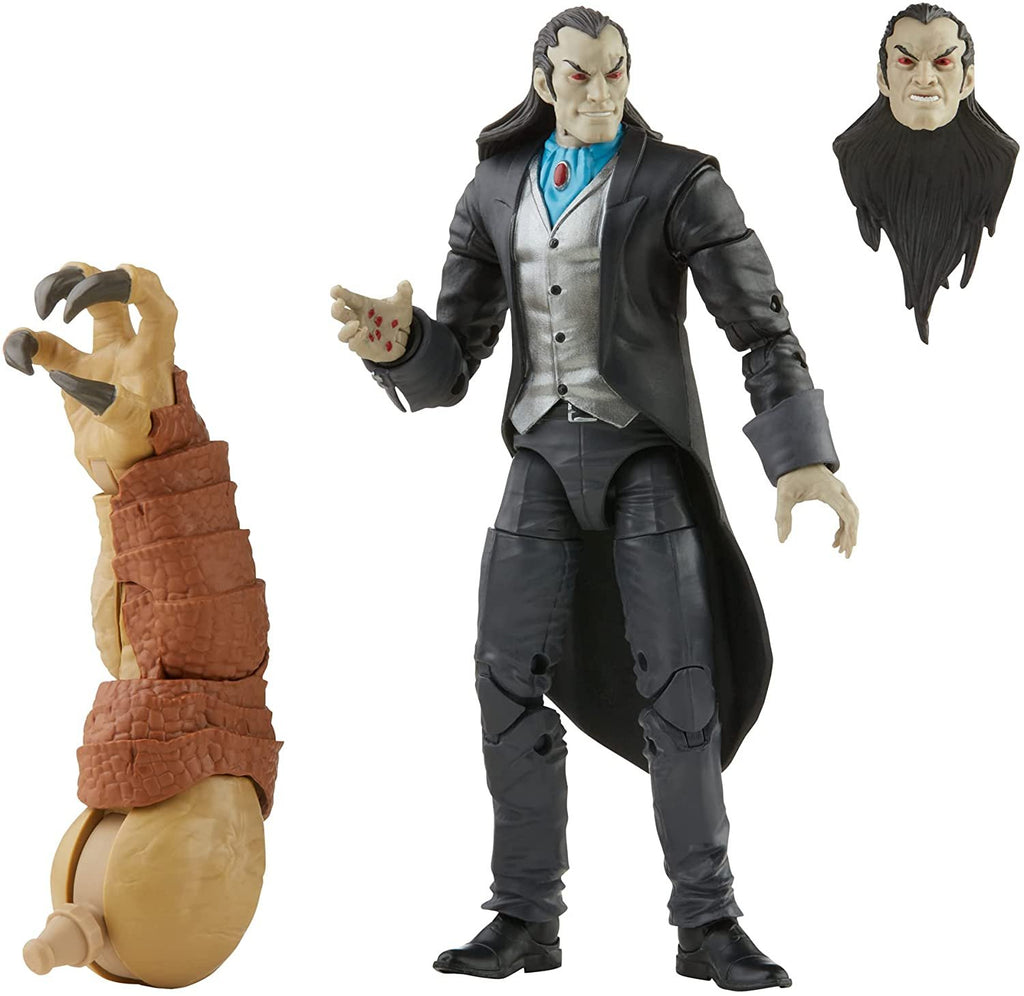 Marvel Legends Series Morlun 6-inch Collectible Action Figure Toy and 1 Accessory and 1 Build-A-Figure Part