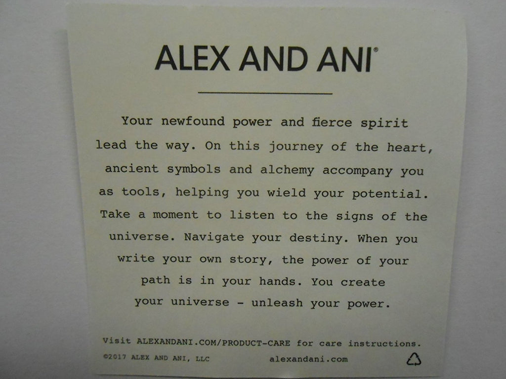 Alex and Ani Leather Wrap Bracelet