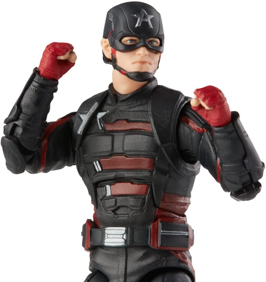 Marvel Legends Series Avengers 6-Inch Action Figure Toy U.S. Agent and 2 Accessories, for Kids Ages 4 and Up