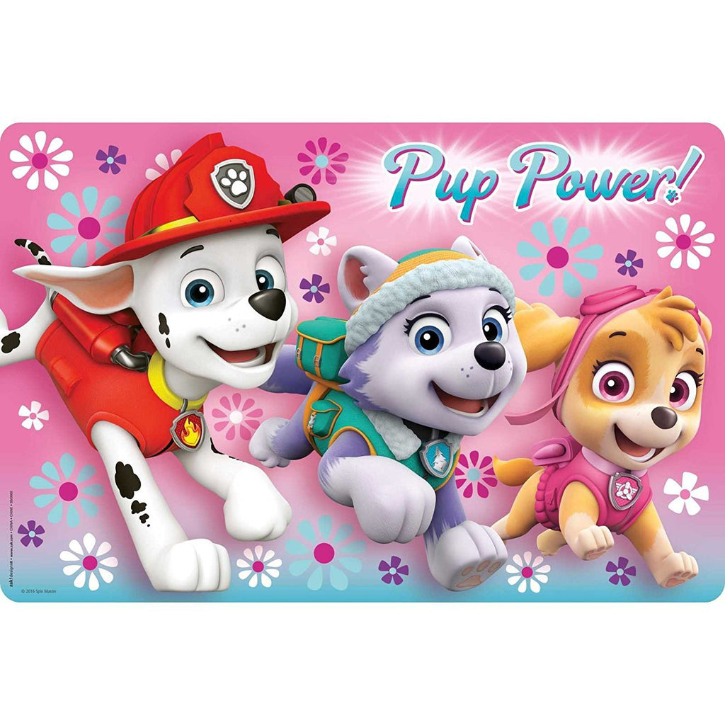 Zak Paw Patrol Reusable Placemat for Kids Plastic Home Accessories