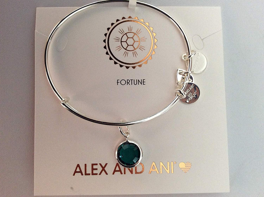 Alex and Ani May Color Code Shiny Silver NWTBC