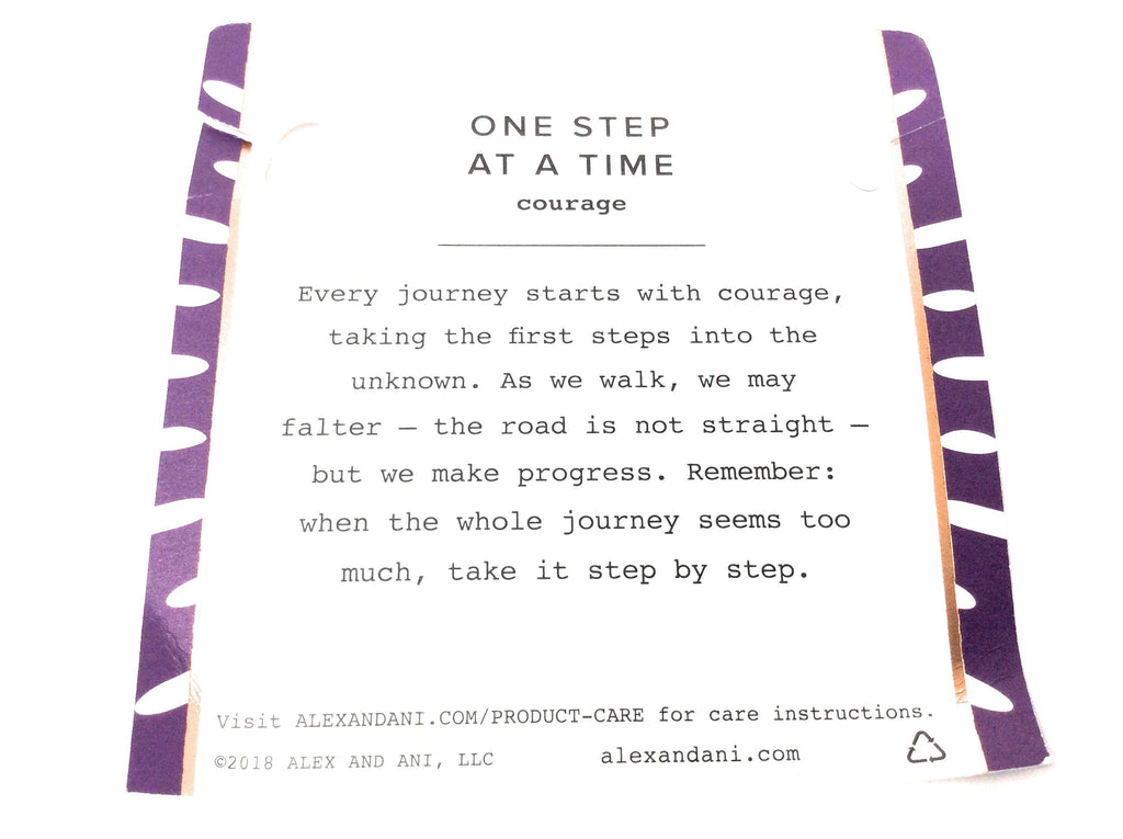Alex and Ani Womens Charity By Design, One Step EWB Bracelet, Shiny Silver, Expandable