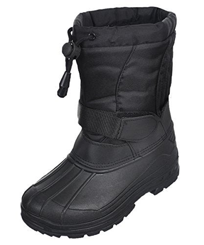 Ska-Doo Cold Weather Snow Boot 1318 Black Size Big Kid 5
