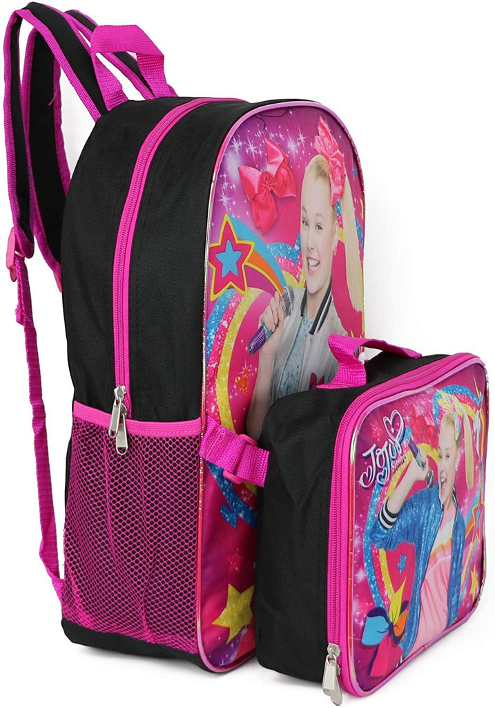 Nickelodeon Jojo Siwa Backpack Lunchbag Set (Rainbow)