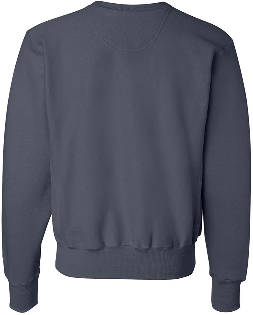 Champion Men's Men' Reverse Weave Fleece Crew, Navy, XXX-Large