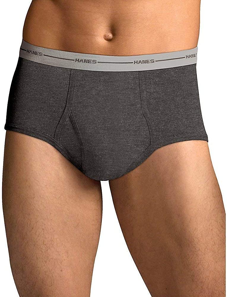 Hanes Tagless ComfortSoft Full Rise Dyed Brief with Comfort Flex Waistband (7822P6)