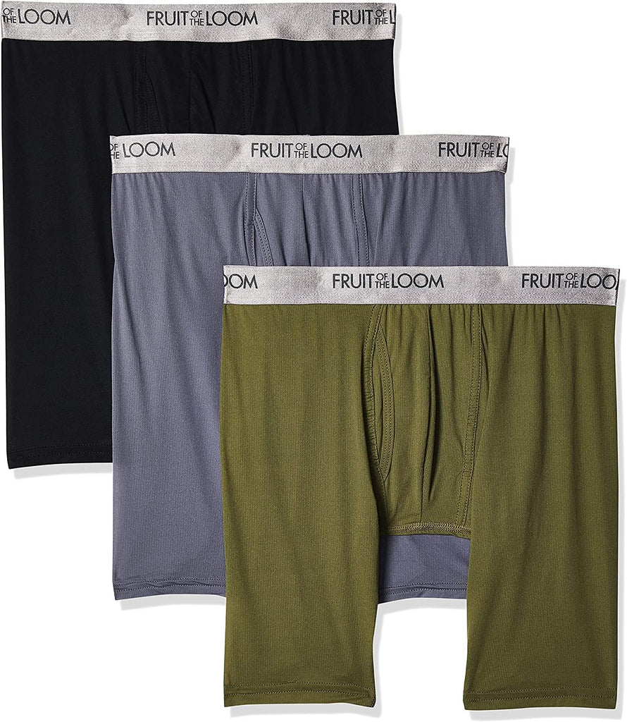 Fruit of the Loom Men's Everlight Underwear & Undershirts with 4-Way Stretch