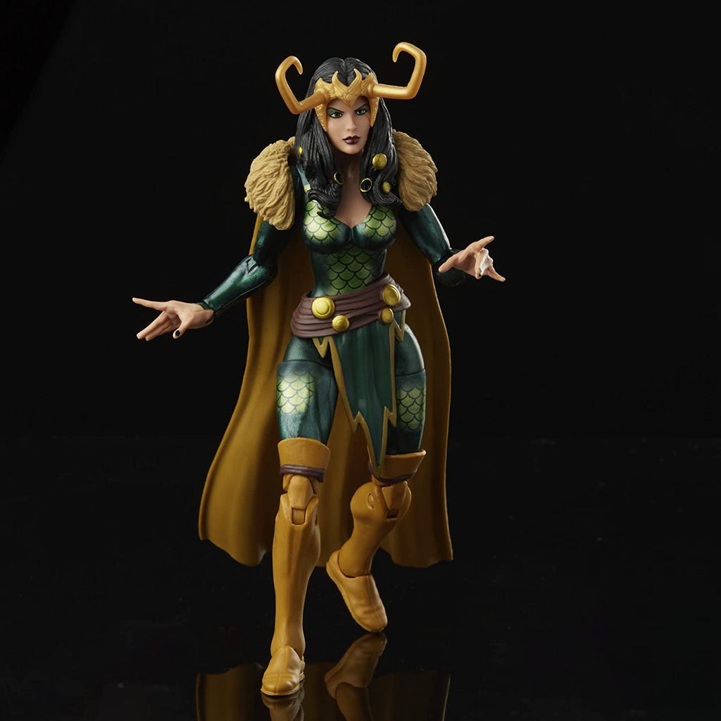 Marvel Legends Series Loki Agent of Asgard 6-inch Retro Packaging Action Figure Toy, 2 Accessories