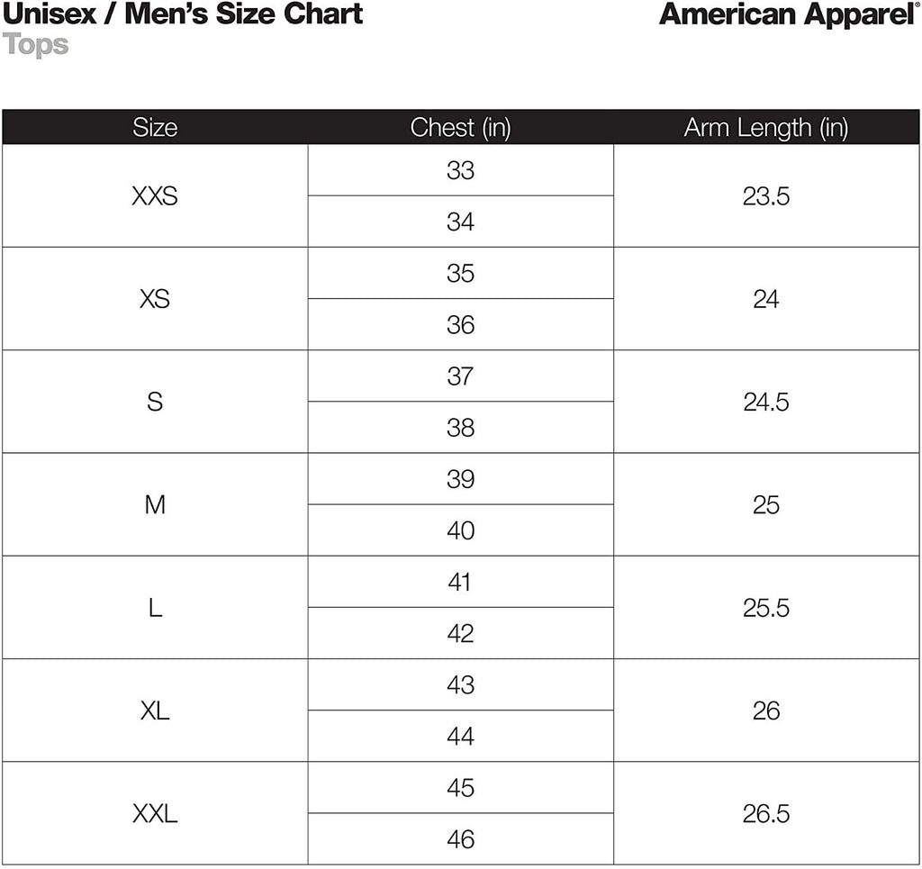 American Apparel Men's Peppered Fleece Long Sleeve Pullover Crewneck