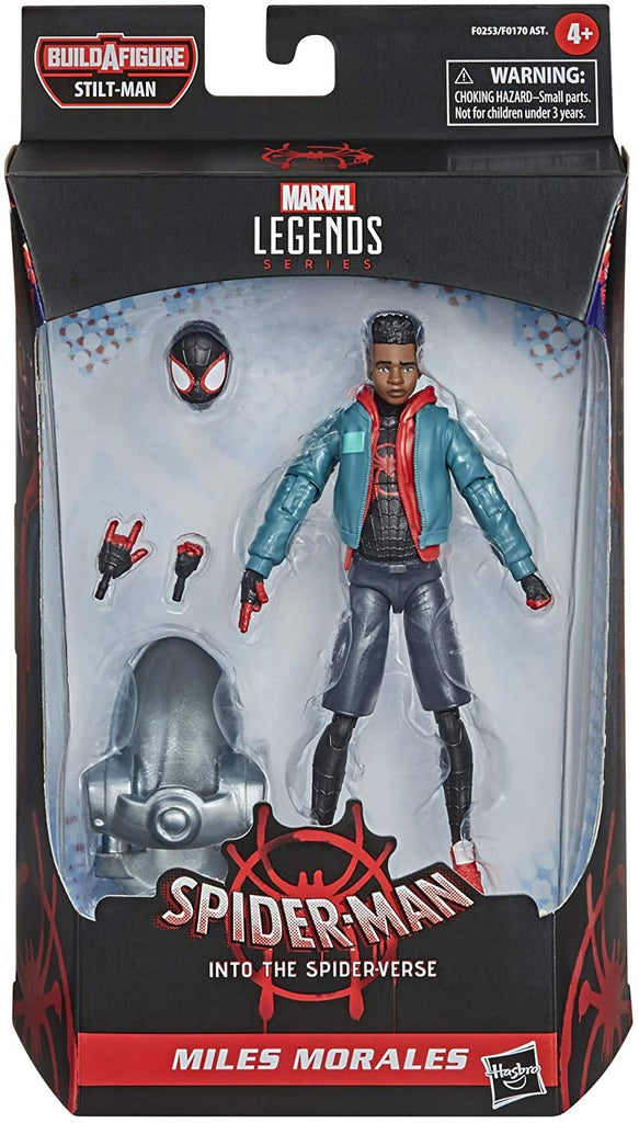 Spider-Man Hasbro Marvel Legends Series Into The Spider-Verse Miles Morales 6-inch Collectible Action Figure Toy