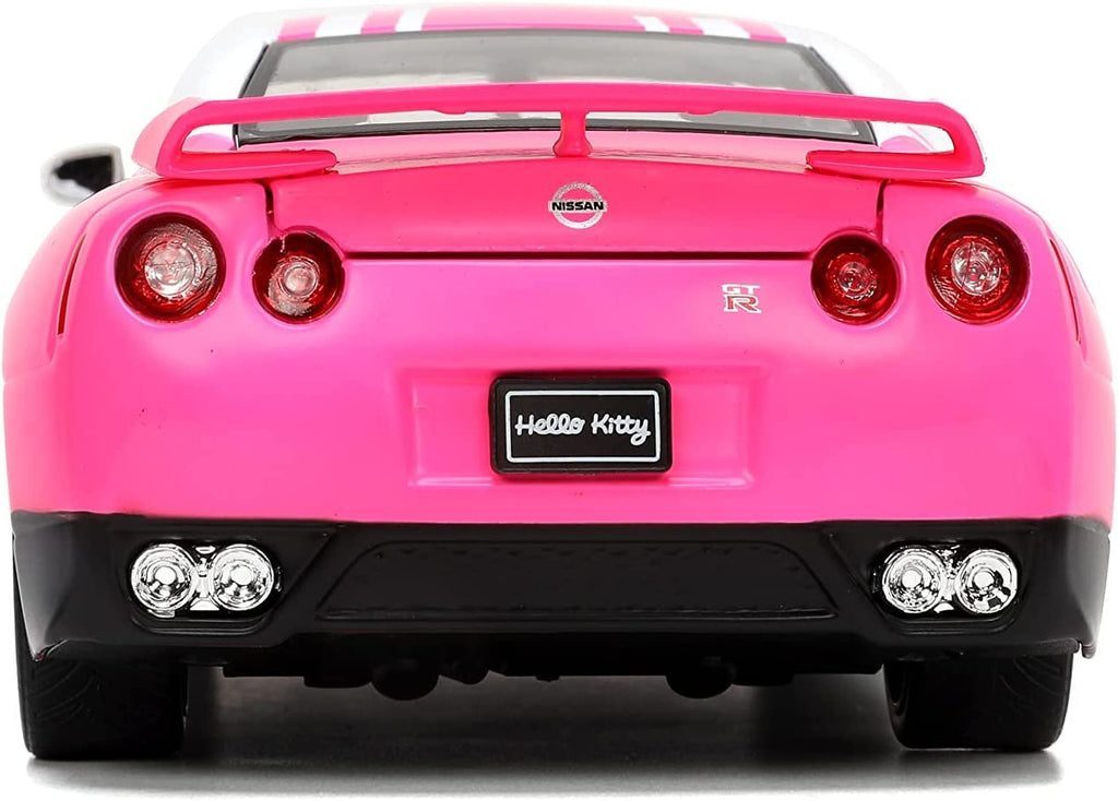 Jada Toys Sanrio 1:24 1986 Toyota Trueno (AE86) Die-cast Car & Aggretsuko️ Figure, Toys for Kids and Adults (33725)