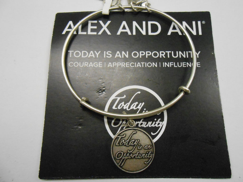 Alex and Ani Charity By Design Today Is An Opportunity Bangle Bracelet