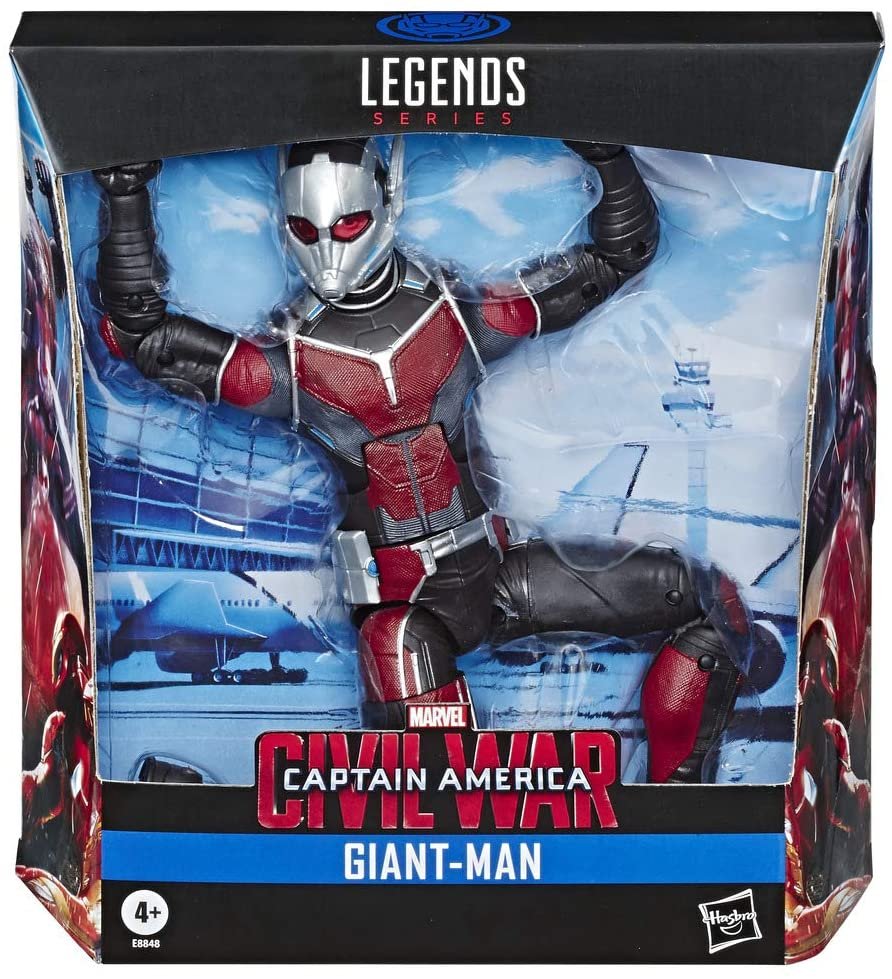 Hasbro Marvel Legends Series Build-A-Figure Deluxe 6" Scale Collectible Action Figure Giant-Man Toy, Premium Design, for Kids Ages 4 & Up