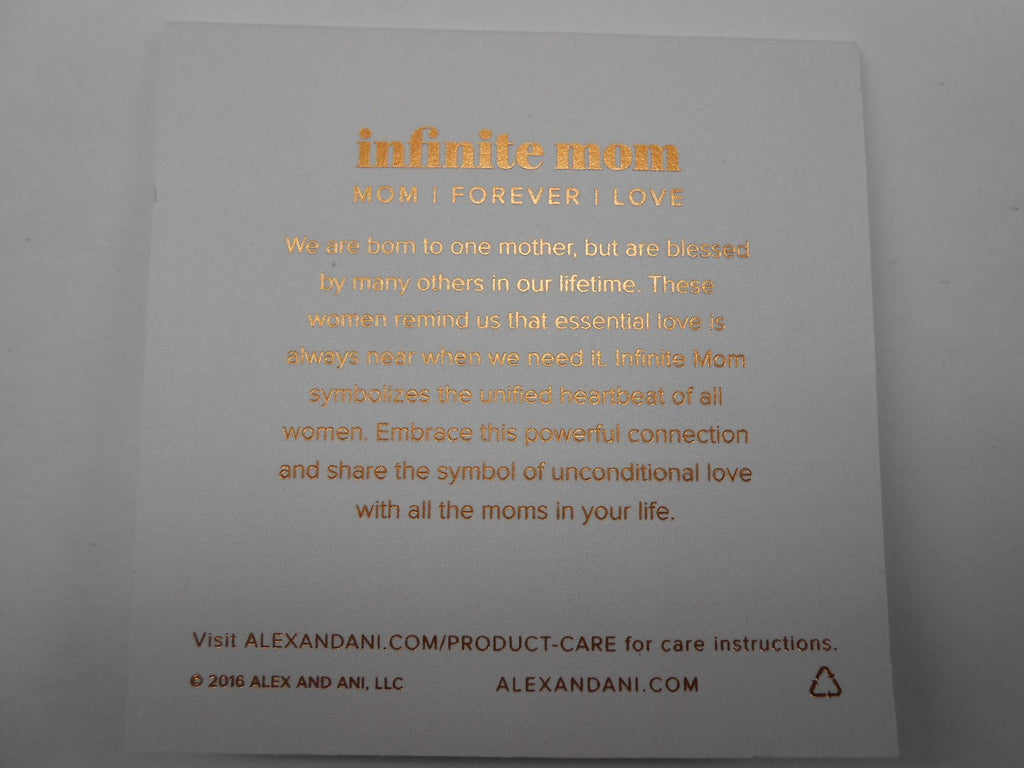Alex and Ani Infinity Mom Wrap Bangle Bracelet