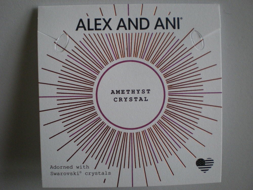 Alex and Ani Womens Swarovski Teardrop Color Code Bangle September/Rafaelian Gold/Sapphire