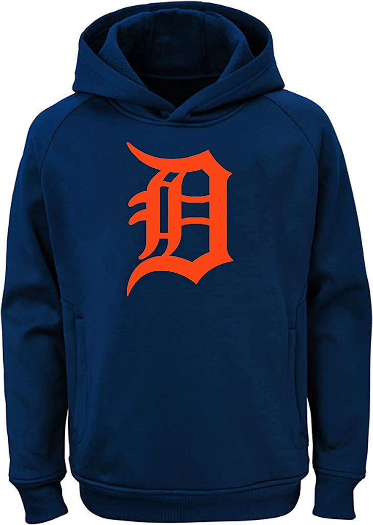 Outerstuff MLB Youth 8-20 Team Color Polyester Performance Primary Logo Pullover Sweatshirt Hoodie