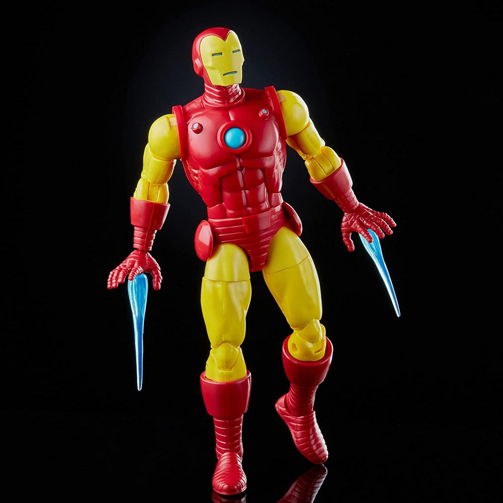 Marvel Hasbro Legends Series 6-inch Collectible Tony Stark (A.I.) Action Figure Toy for Age 4 and Up