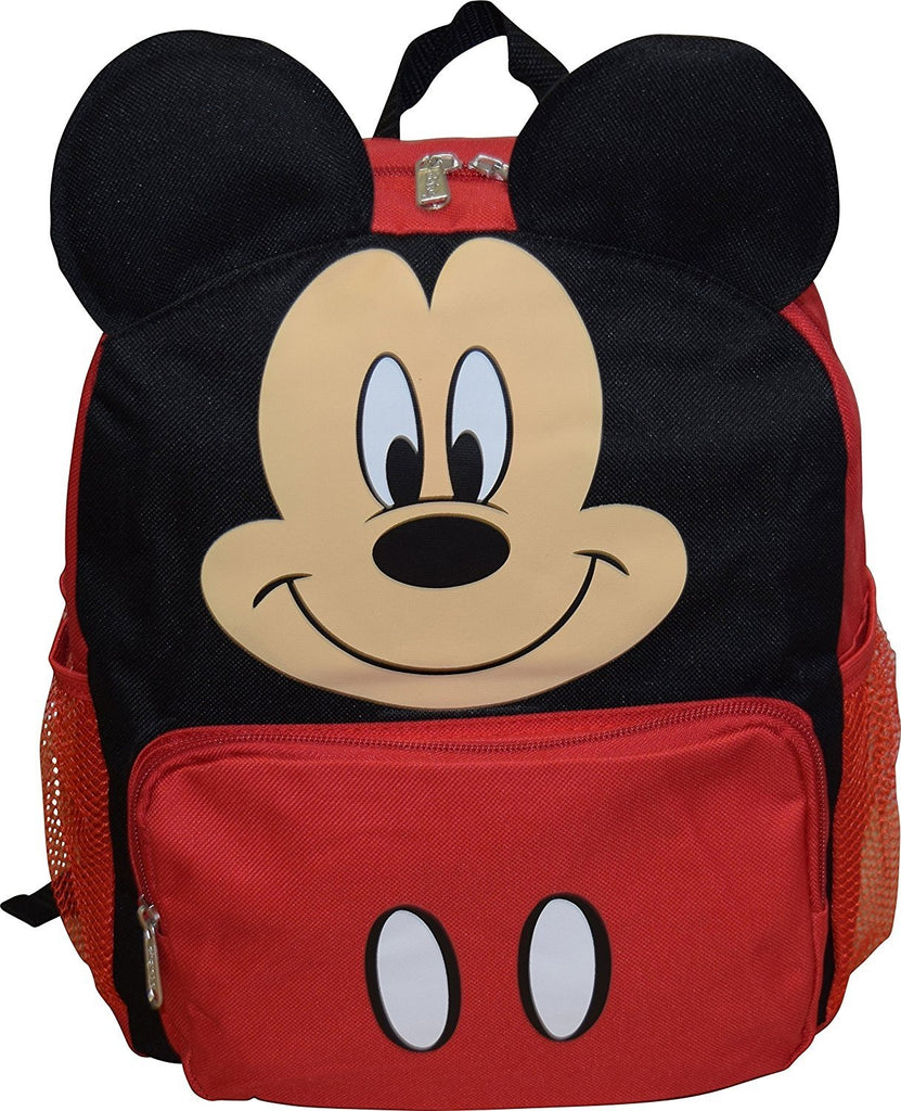 Disney Mickey Mouse Big Face 14" School Backpack