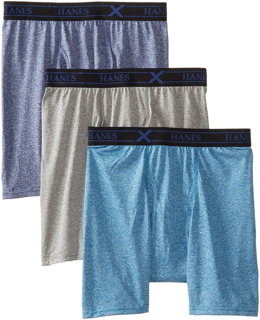 Hanes Ultimate Men's 3-Pack X-Temp Lightweight Performance Boxer Brief